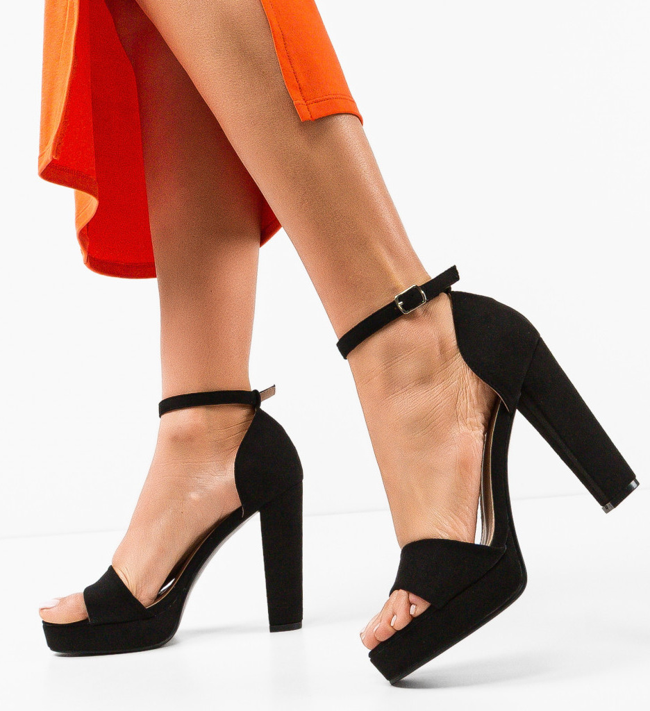 Sandale dama Merfok Negre | Elegant