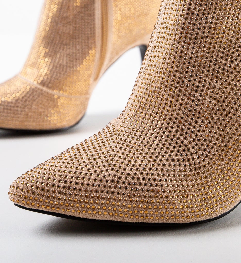 Botine Dama Bej Elegante și Confortabile - imagine 4