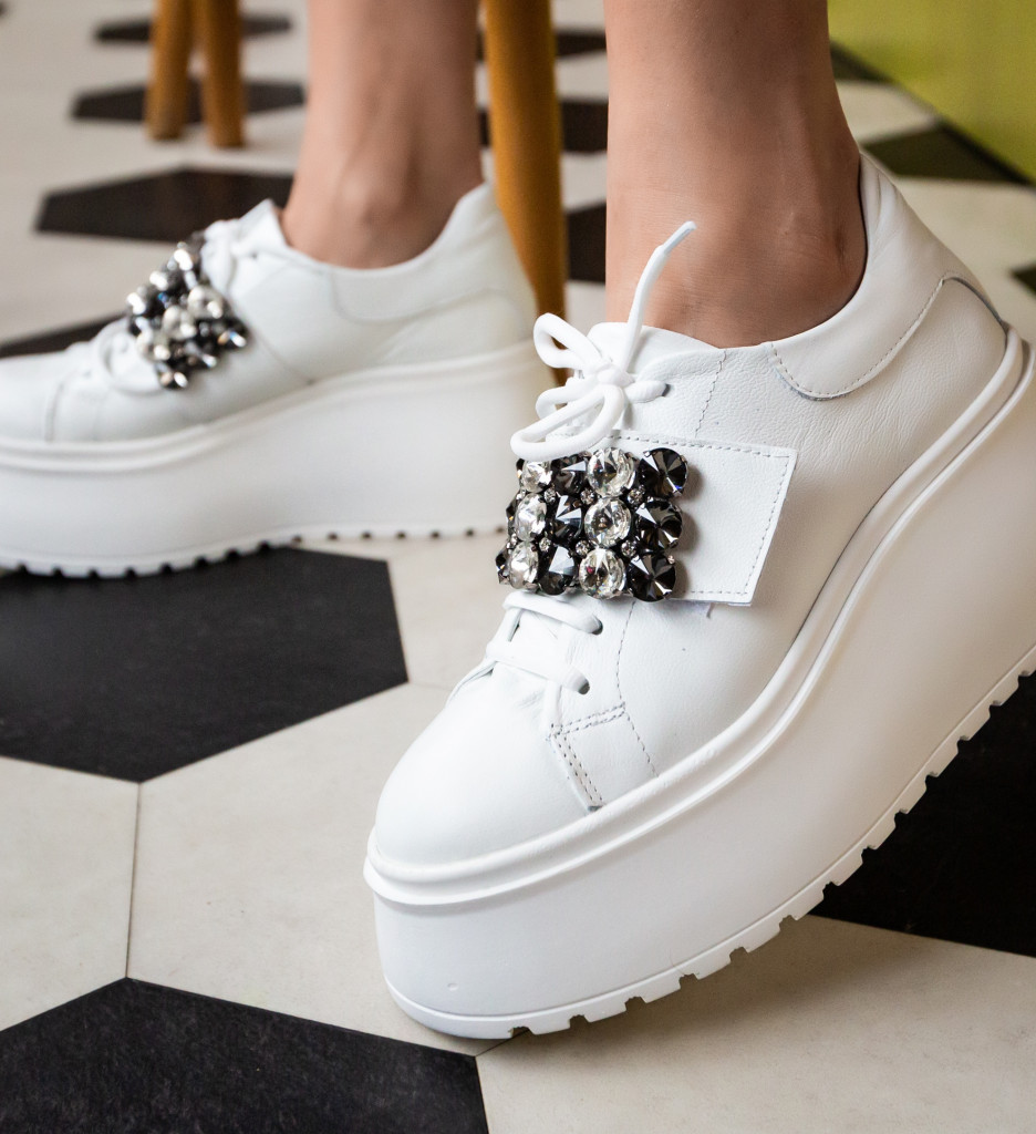 Pantofi Casual Alma Albi | Stil Confortabil - imagine 2