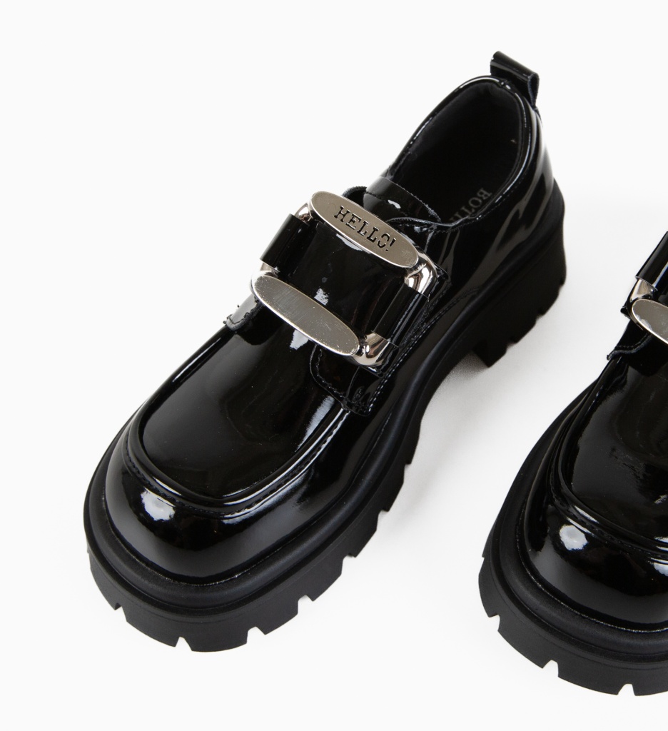 Pantofi Hello Negri - Confort Zilnic - imagine 7
