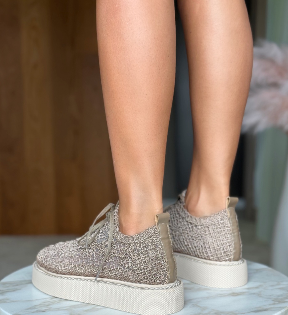 Pantofi Casual Ystory Khaki - Confort și Stil - imagine 3
