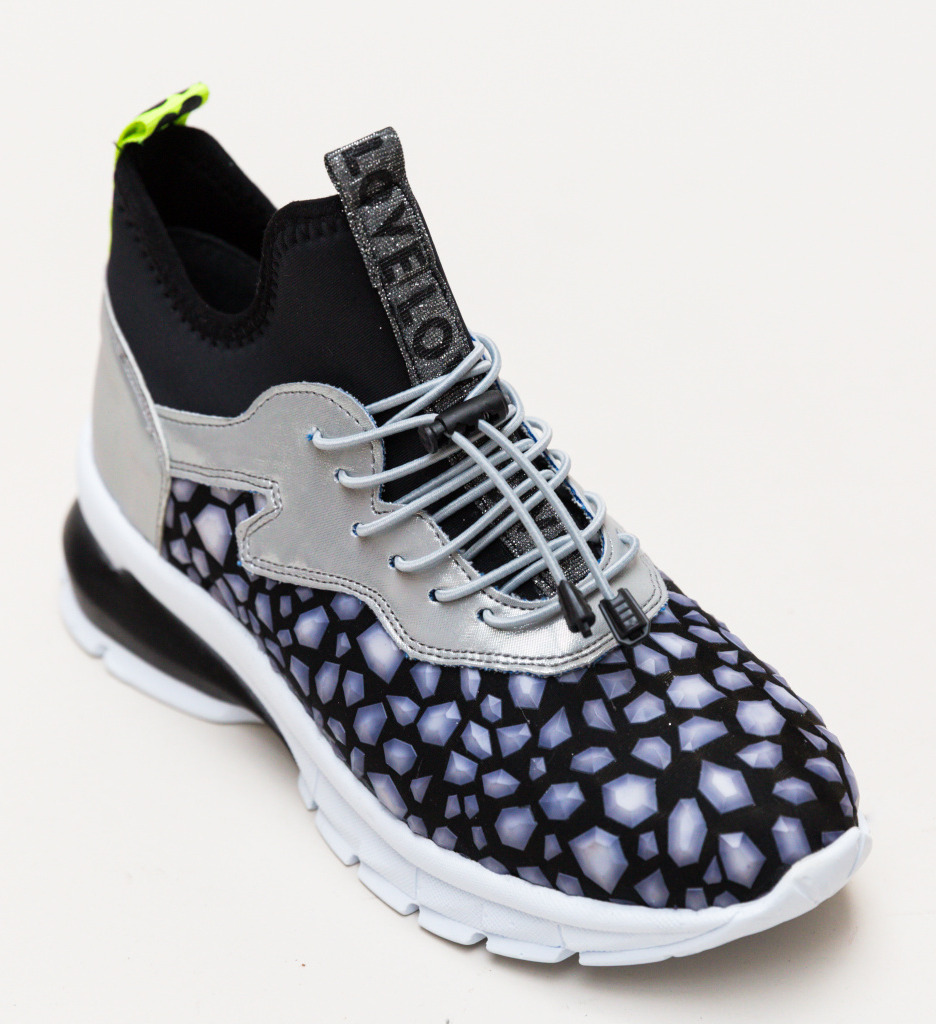 Pantofi Sport Leilani Gri - Confort și Stil - imagine 4