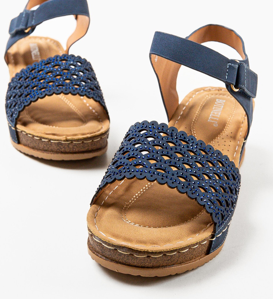 Sandale Dama Herbie Bleumarin | Confort si Stil - imagine 5