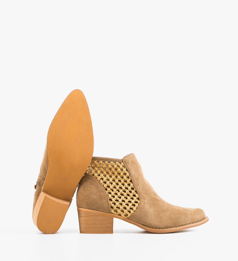 Botine Dama Melod Khaki - Eleganță & Confort - imagine 5