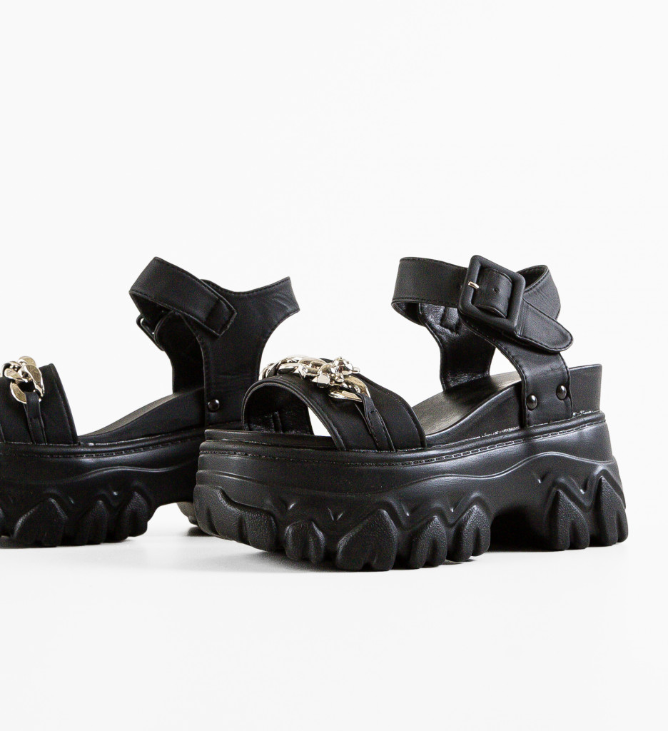 Platforme Gunar Negre - Stil și Confort - imagine 5