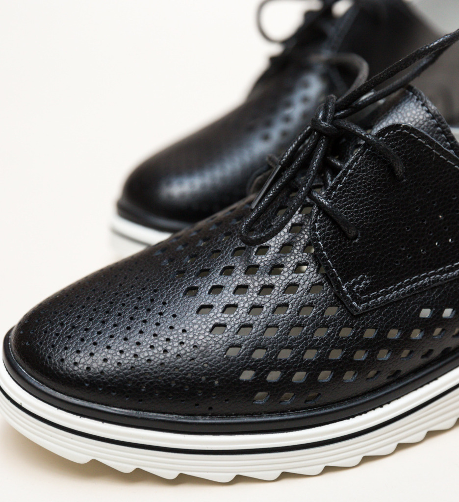 Pantofi Casual Negri - Confort și Stil Zilnic - imagine 6