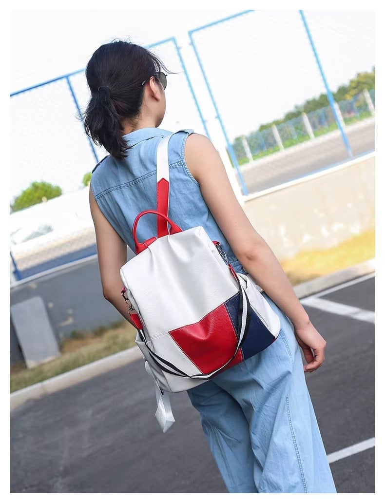 Rucsac Antifurt Dama Picadili Alb Olwen GT3620 - imagine 5