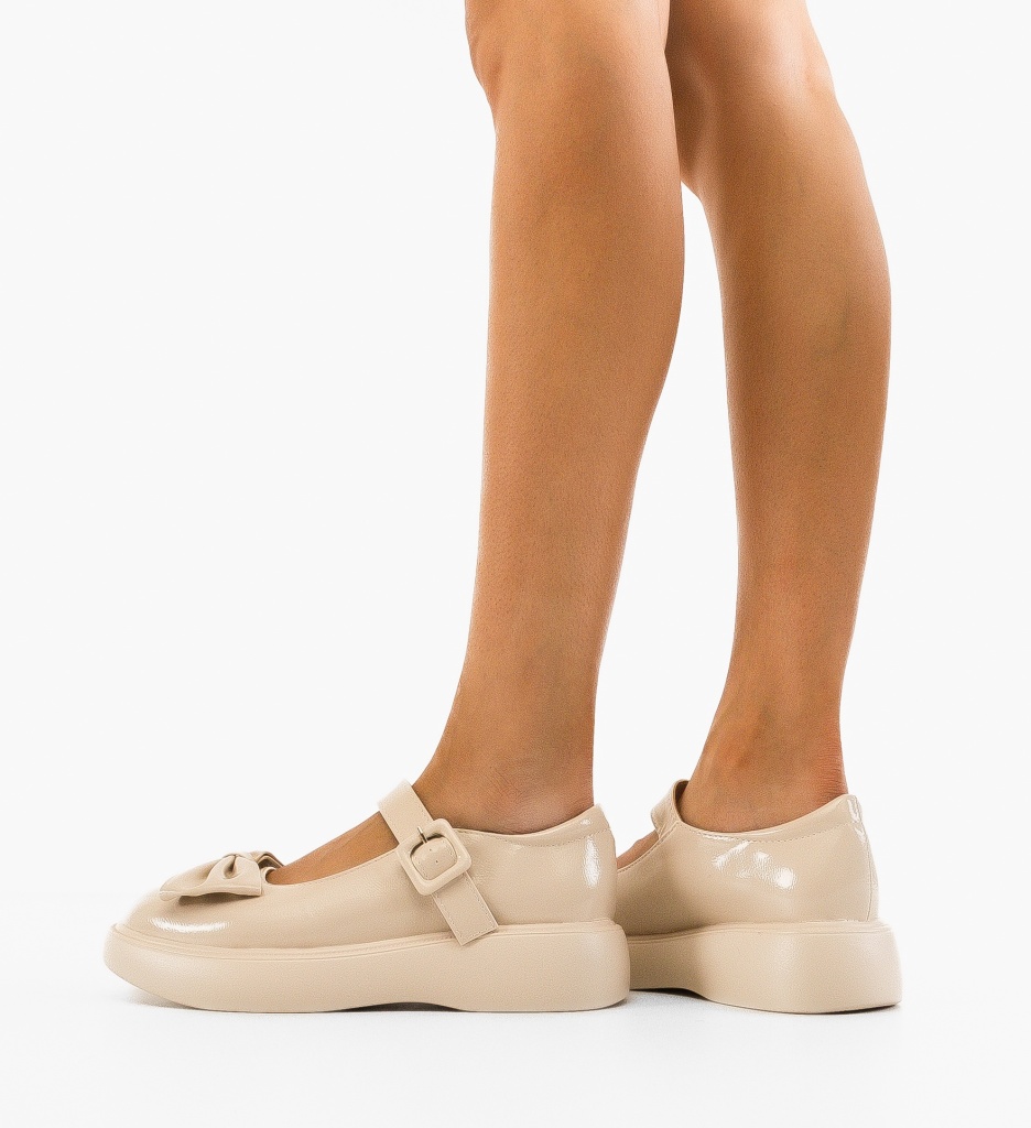 Pantofi Casual Melkior Bej - Confort și Stil - imagine 2