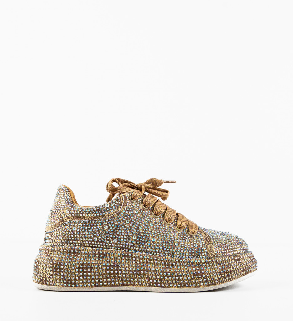 Pantofi Casual Dama Urssy Bej | Confort și Stil - imagine 5