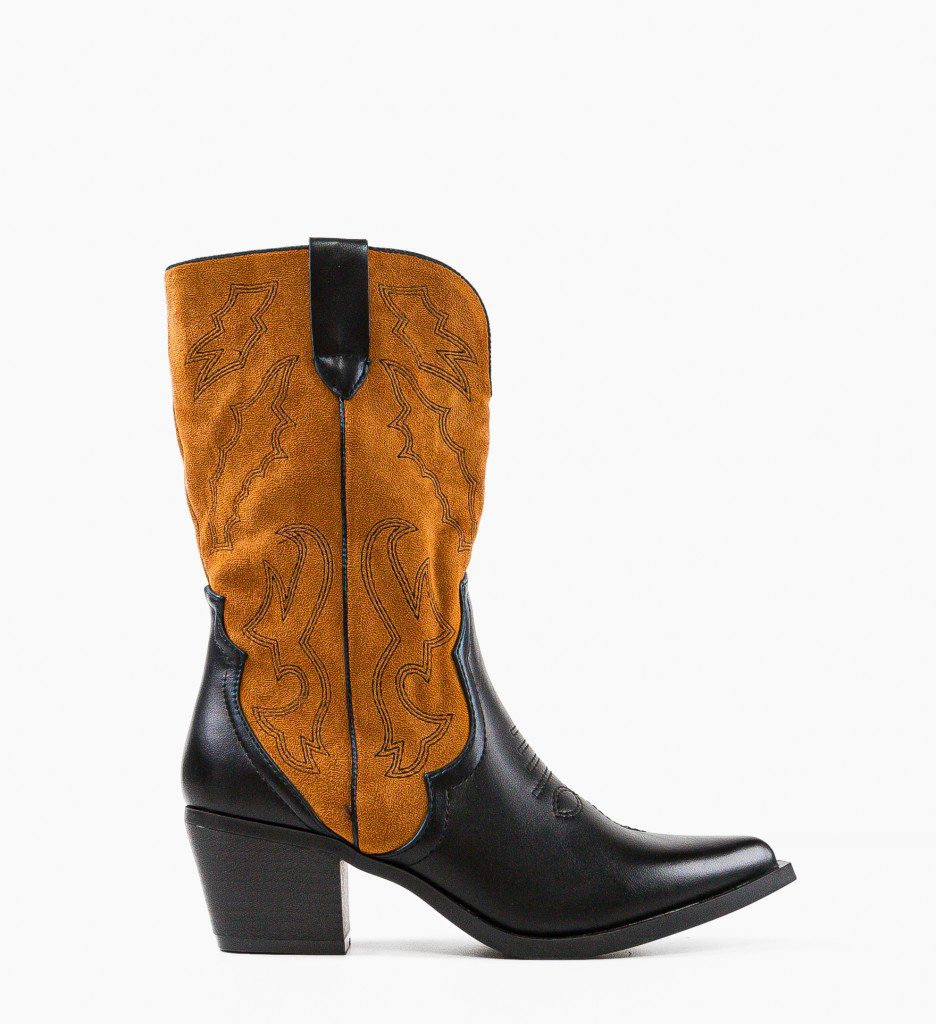 Cizme Dama Shanic Camel | Stil si Confort - imagine 5