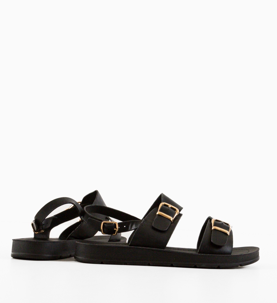 Sandale Dama Genex Negre | Eleganță și Confort - imagine 6