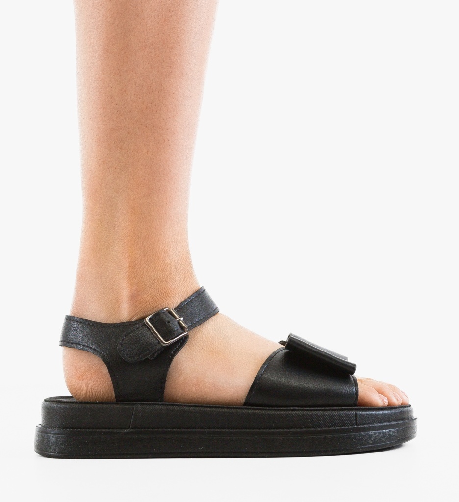 Sandale Dama Valdes Negre | Eleganță și Confort - imagine 3
