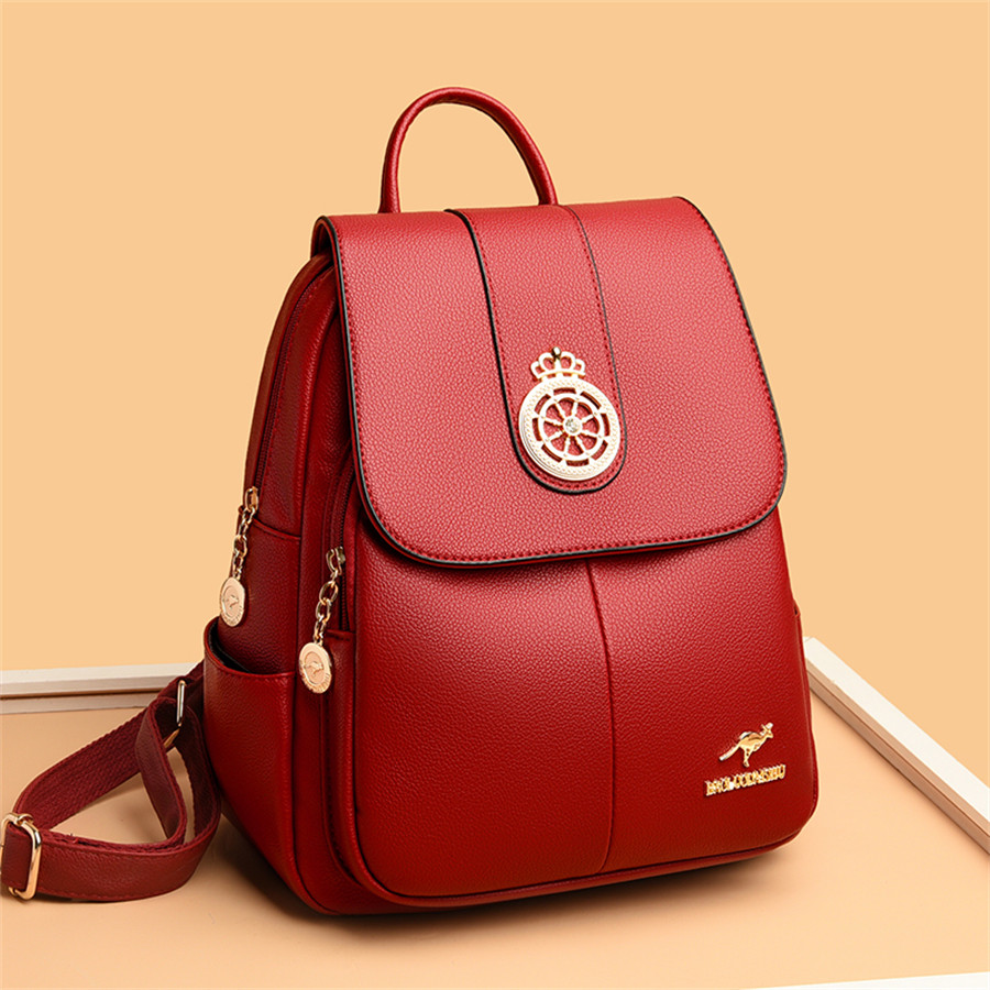 Rucsac Dama Delis Aleah GT2251 Rosu - imagine 3