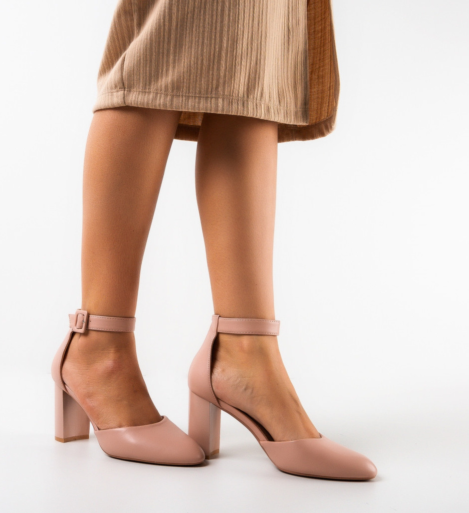 Pantofi Haloma Roz | Eleganta si Stil - imagine 3