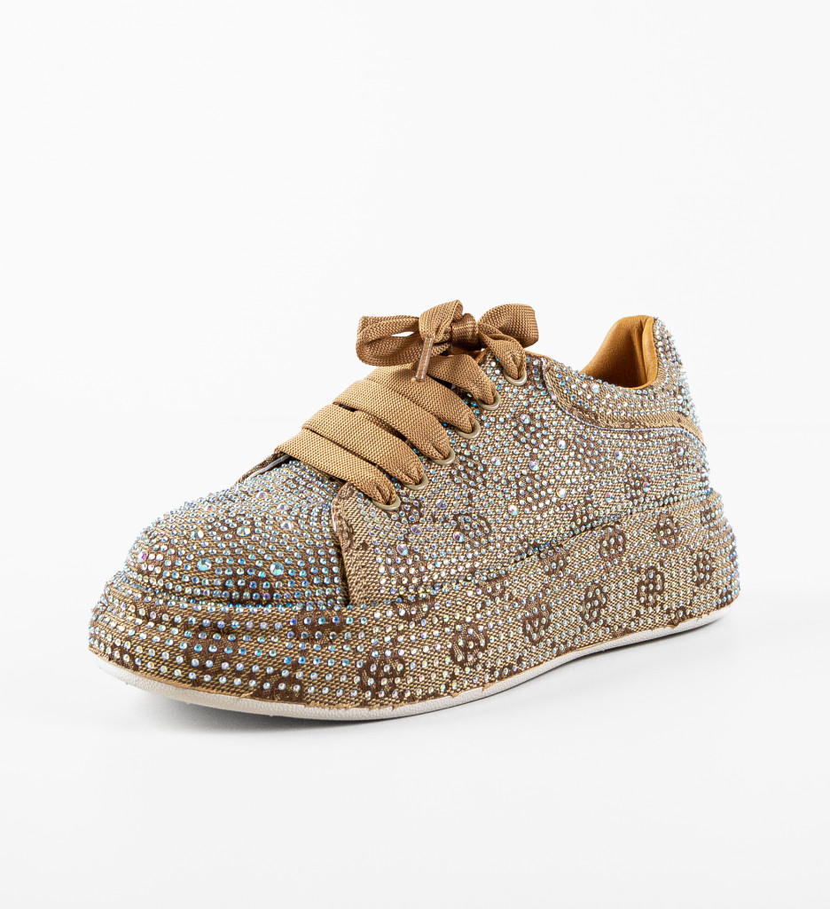 Pantofi Casual Dama Urssy Bej | Confort și Stil - imagine 8