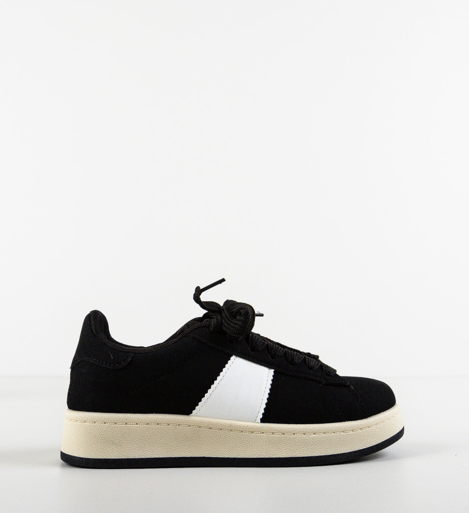 Sneakers Kionba Negri - Confort și Stil Urban - imagine 5