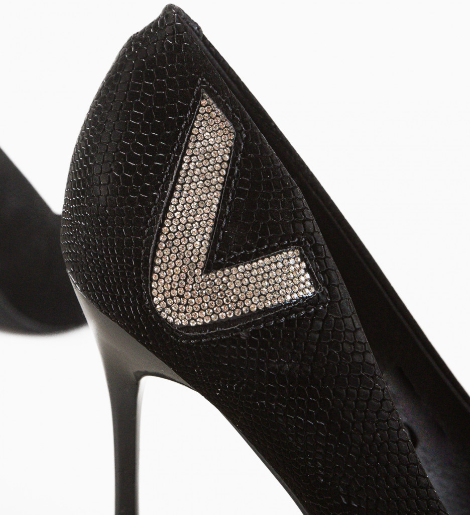 Pantofi cu Toc Guly Negru - Eleganță și Stil - imagine 8