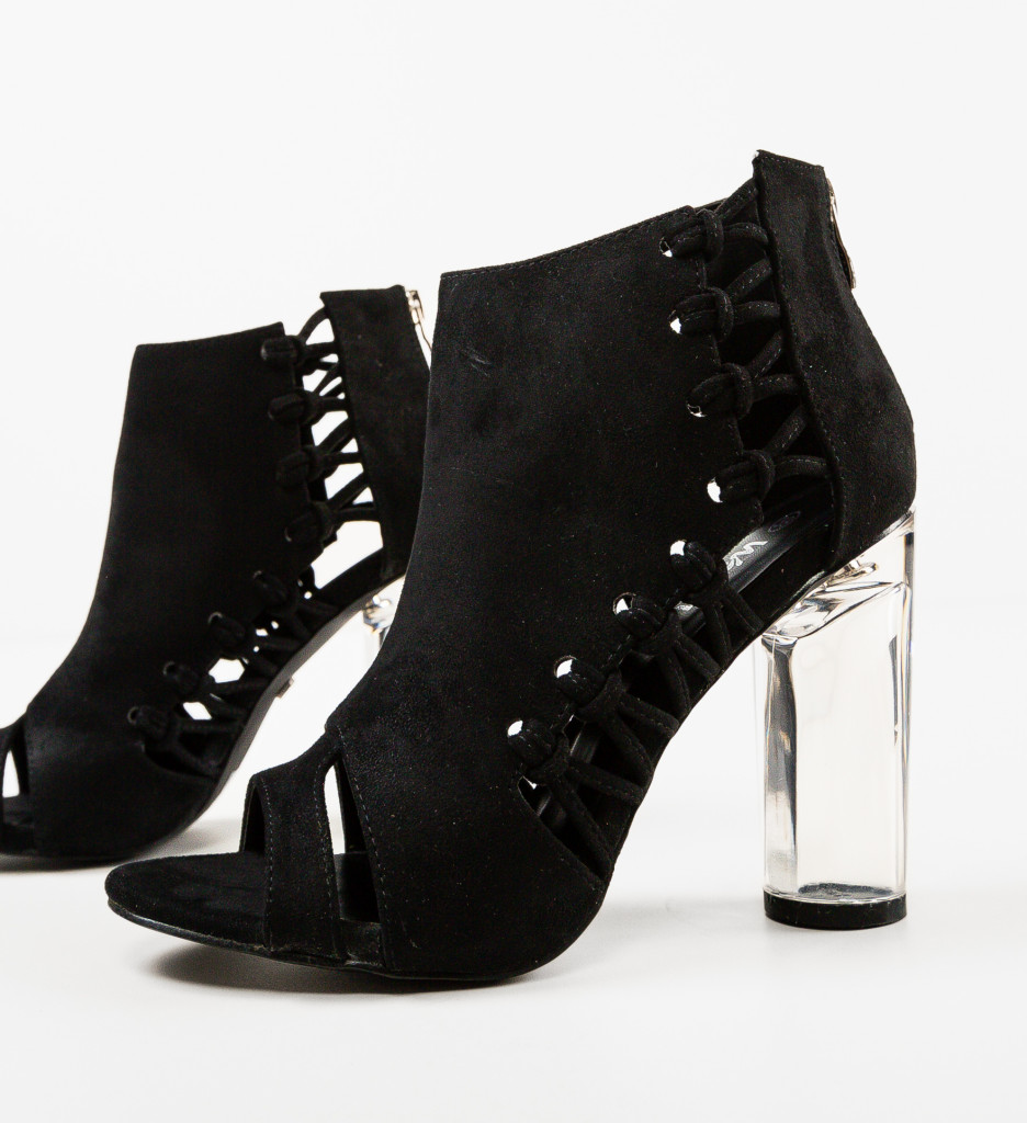 Botine Dama Rakit Negre | Stil și Confort - imagine 5
