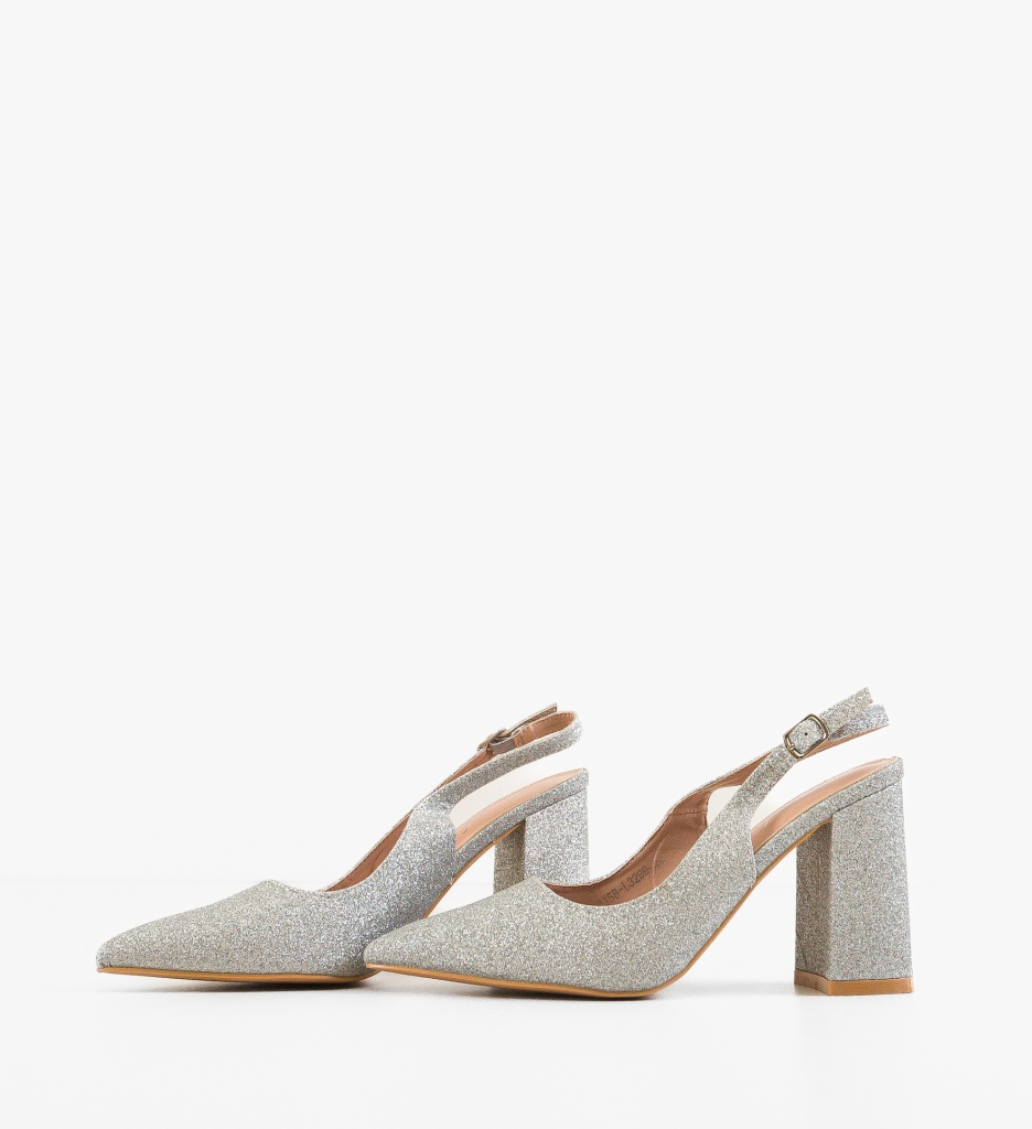 Pantofi Markus Argintii | Stil și Eleganță - imagine 5
