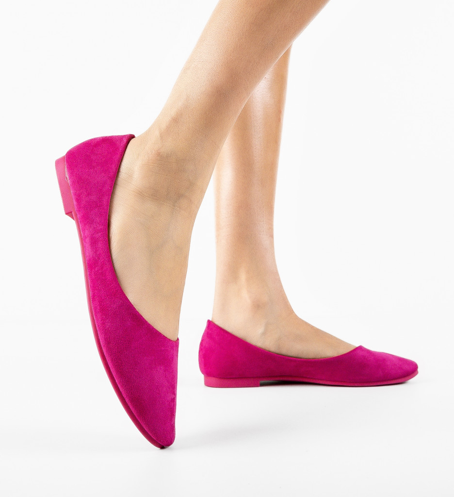 Balerini Dama Lely Fuchsia - Confort și Stil - imagine 2