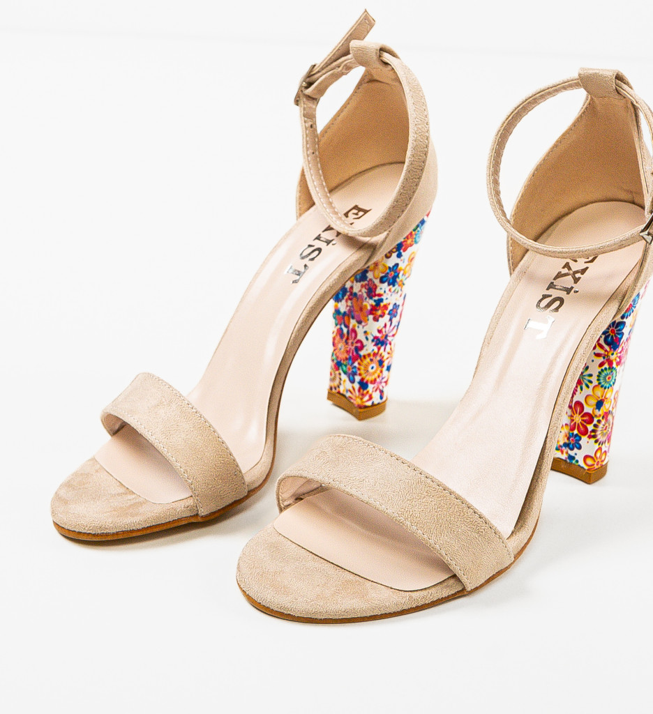 Sandale Florys Bej | Eleganță și Confort - imagine 5