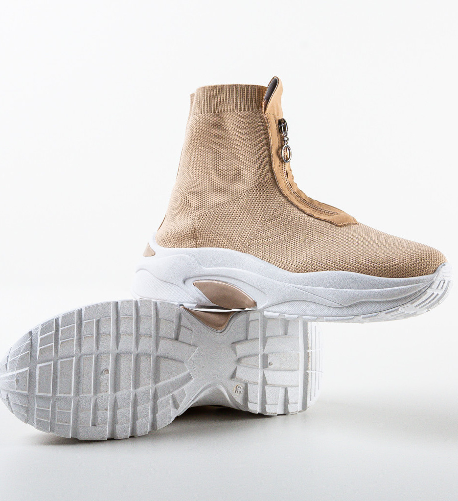 Sneakers Eshan Khaki - Confort si Stil Sport - imagine 7