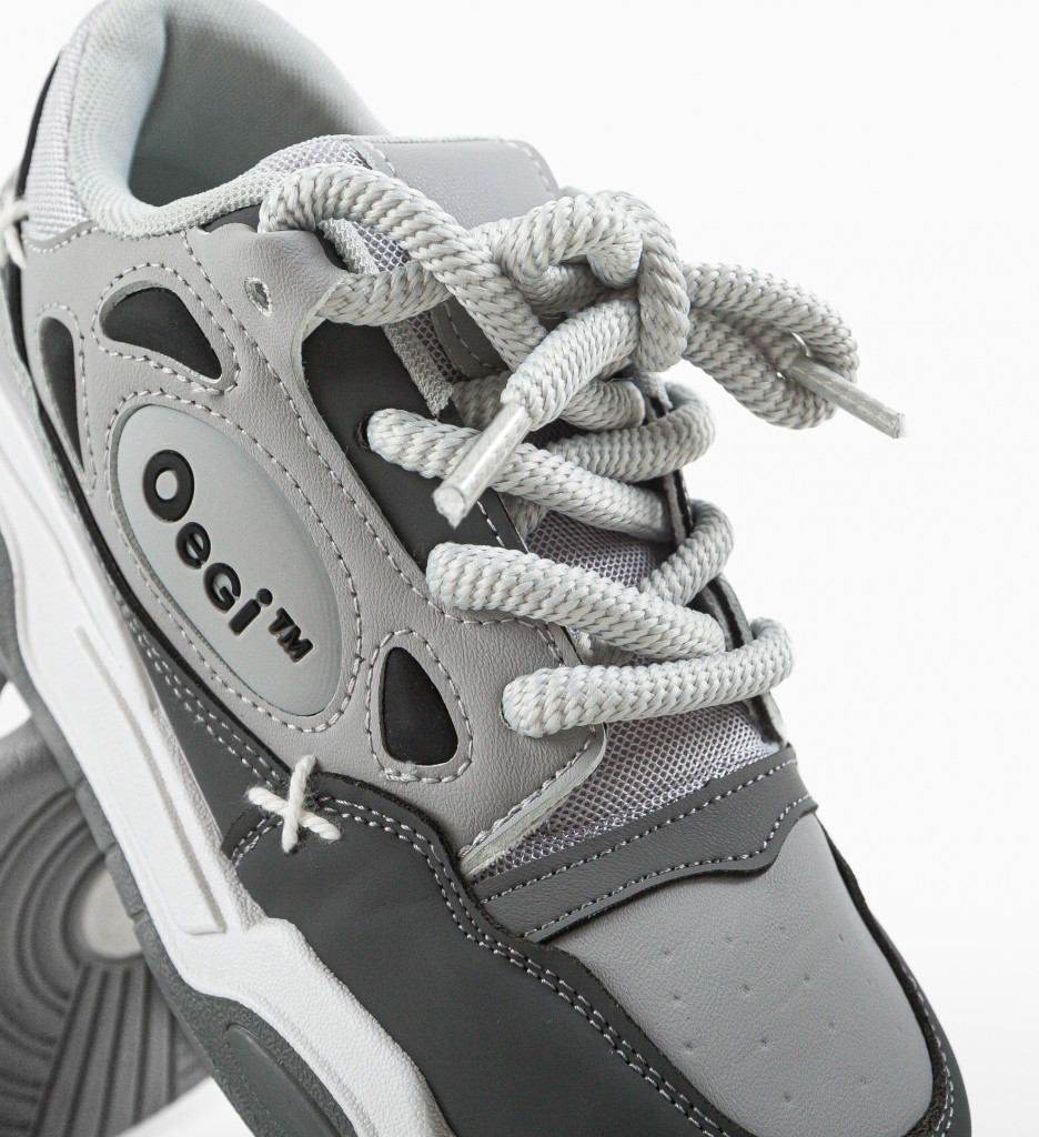 Pantofi Sport Scarl Gri - Confort și Stil - imagine 8