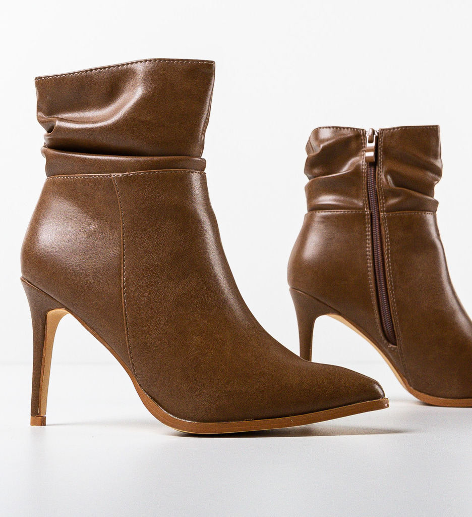 Botine Dama Ving Camel - Eleganță și Confort - imagine 6