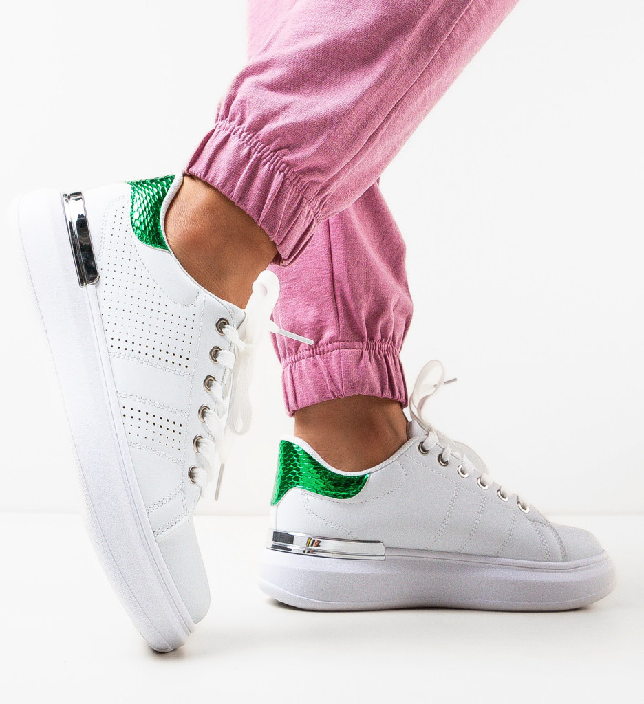 Pantofi Sport Dama Darkanyu Albi - Confort & Stil - imagine 2