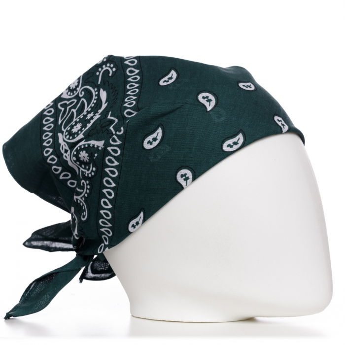 Bandana Verde Shopika | Accesoriu Versatil