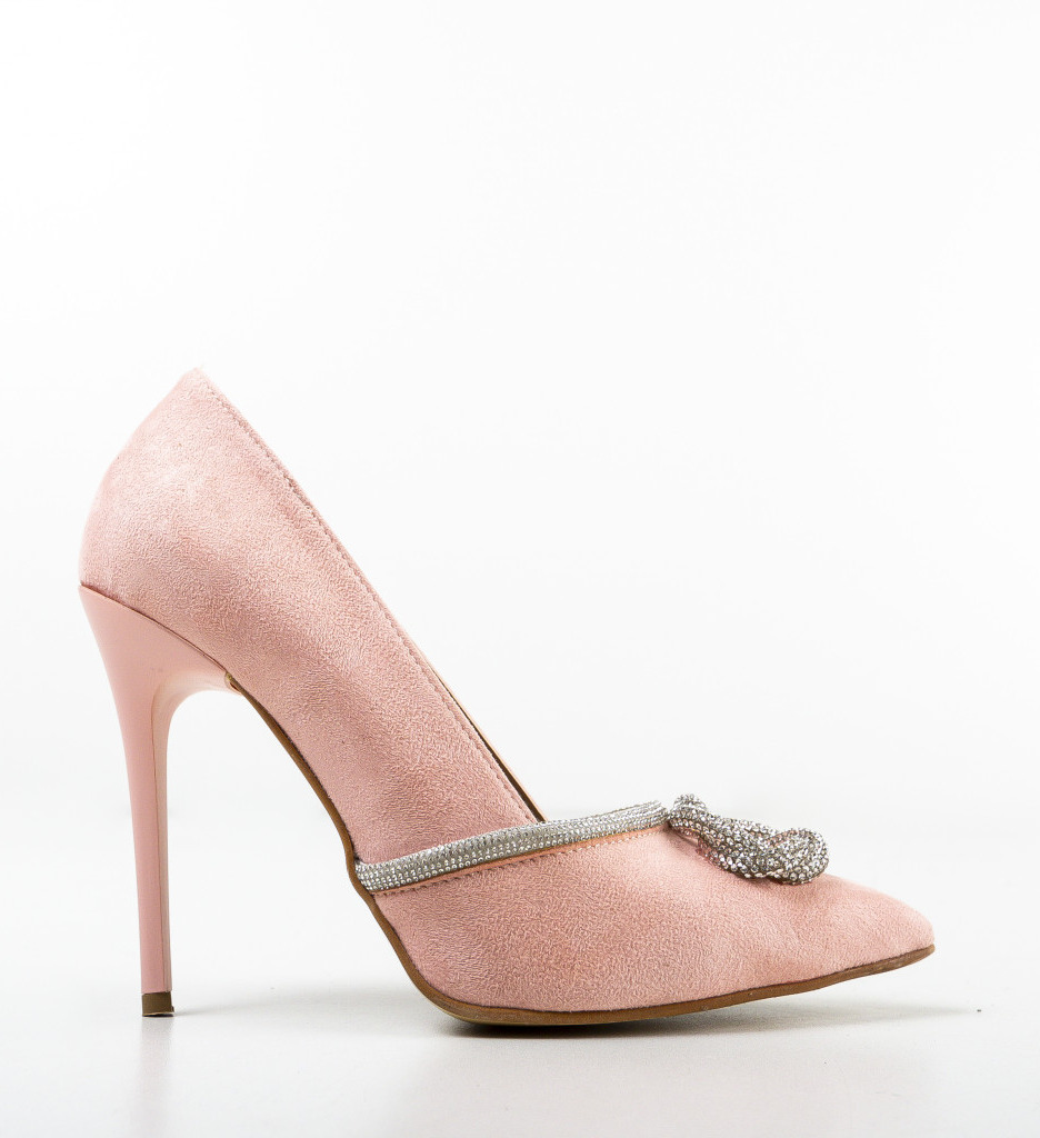 Pantofi cu Toc Syry Roz - Eleganță Asigurată - imagine 4