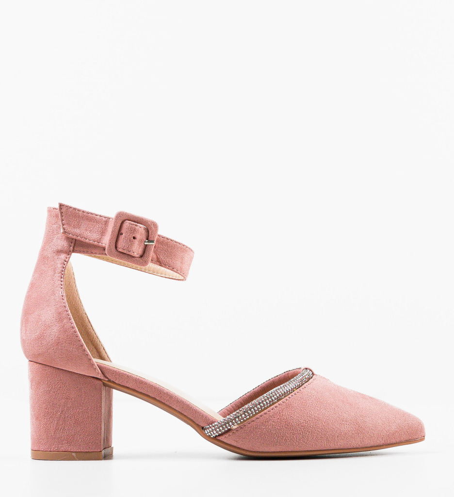 Pantofi Oficia Roz - Eleganță la Birou - imagine 4