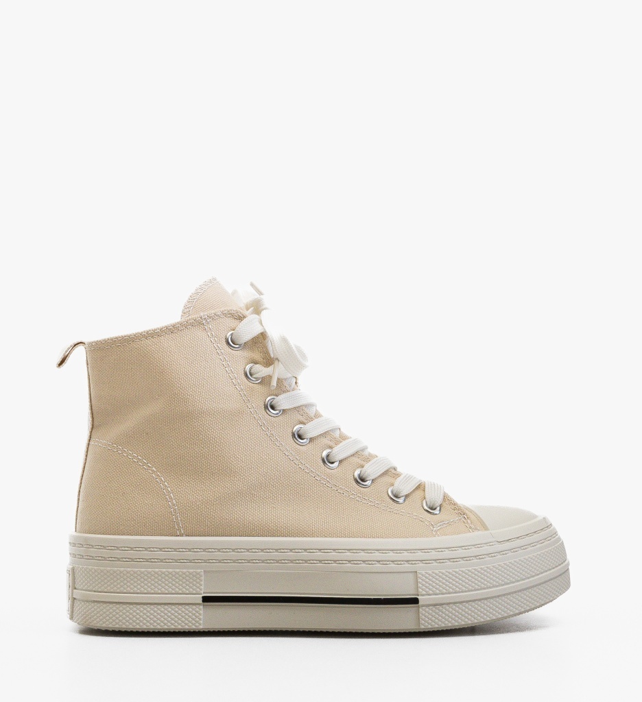 Sneakers Dama Sketty Bej - Confort Sport - imagine 6