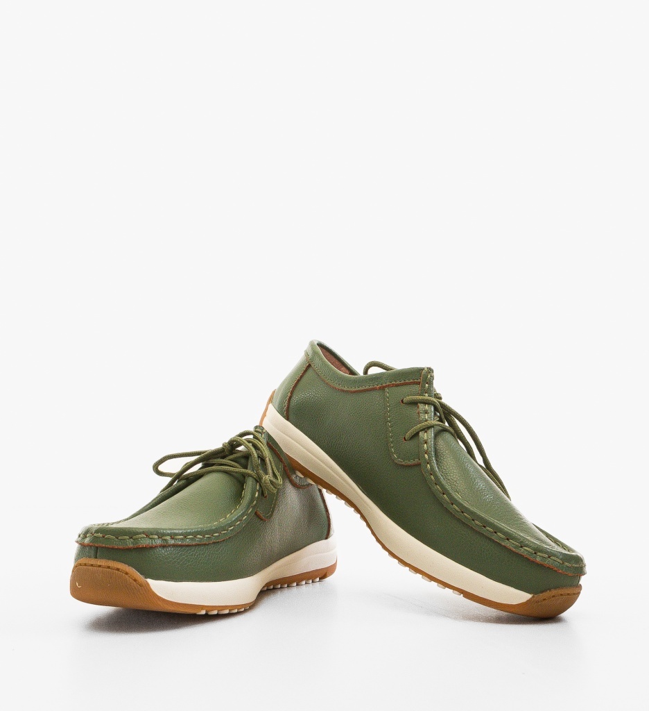 Pantofi Casual Zackary Verzi | Confort Zi de Zi - imagine 5