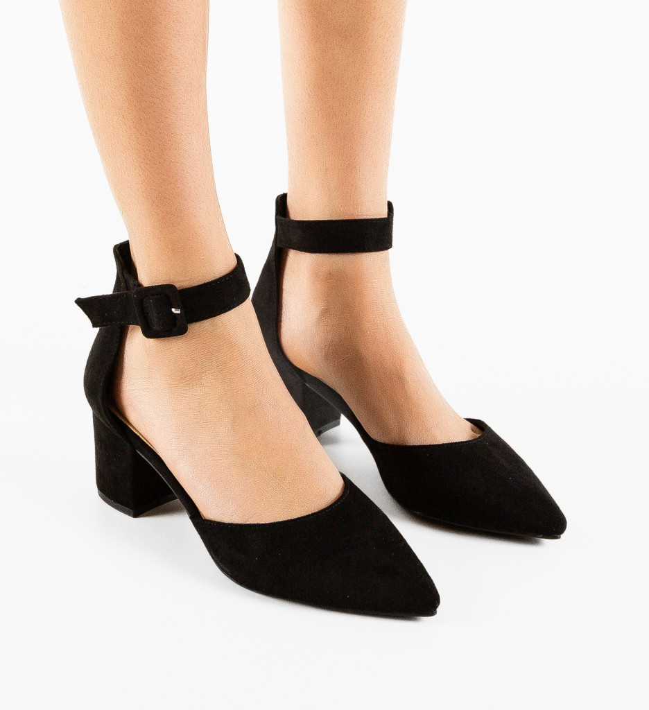 Pantofi Anerose Negri - Eleganță și Stil - imagine 3
