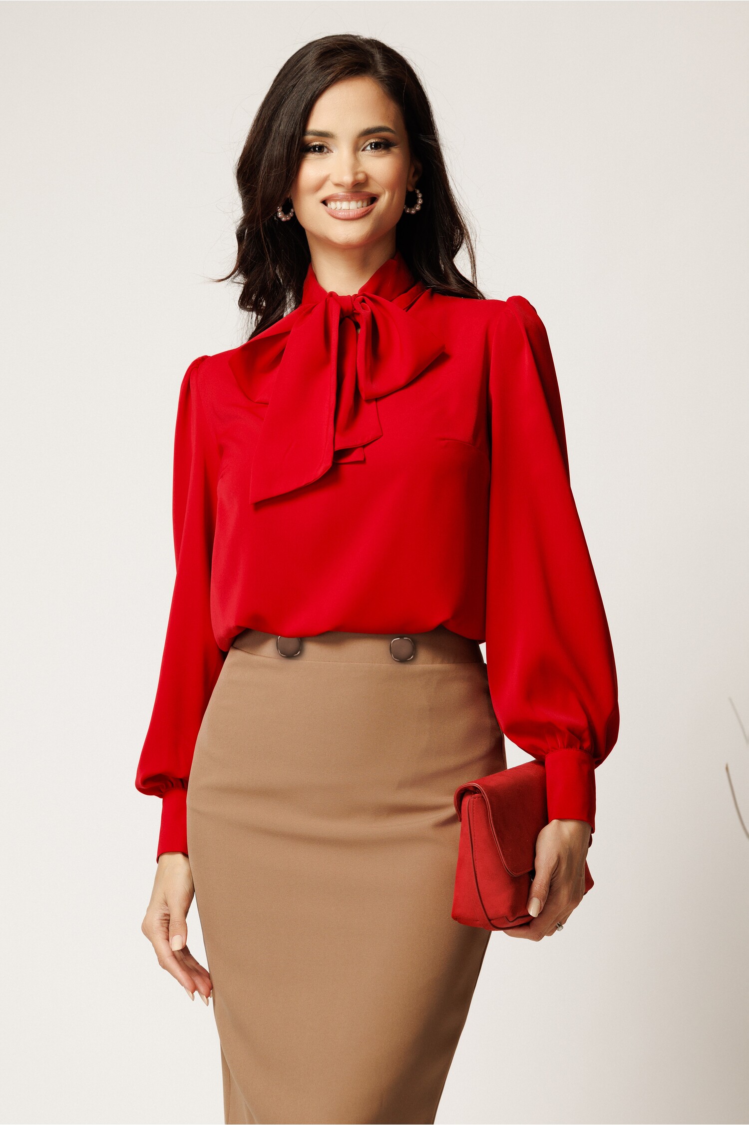 Bluza DY Fashion rosie eleganta lejera