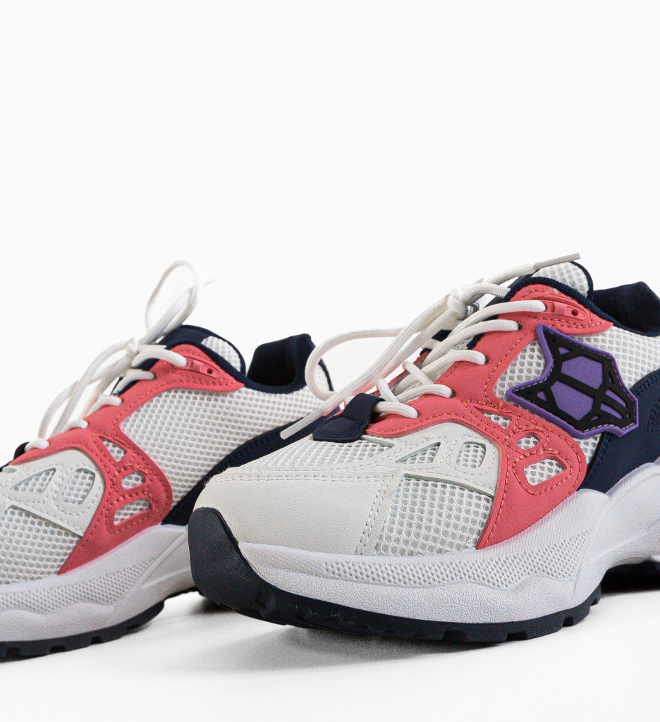 Sneakers Dama Vlup Albi - Confort și Stil - imagine 11