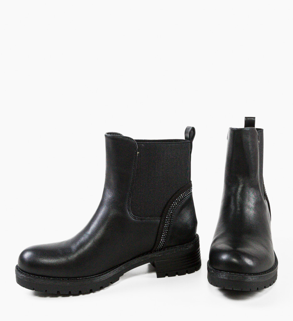Ghete Dama Same Negre - Eleganță și Confort - imagine 10