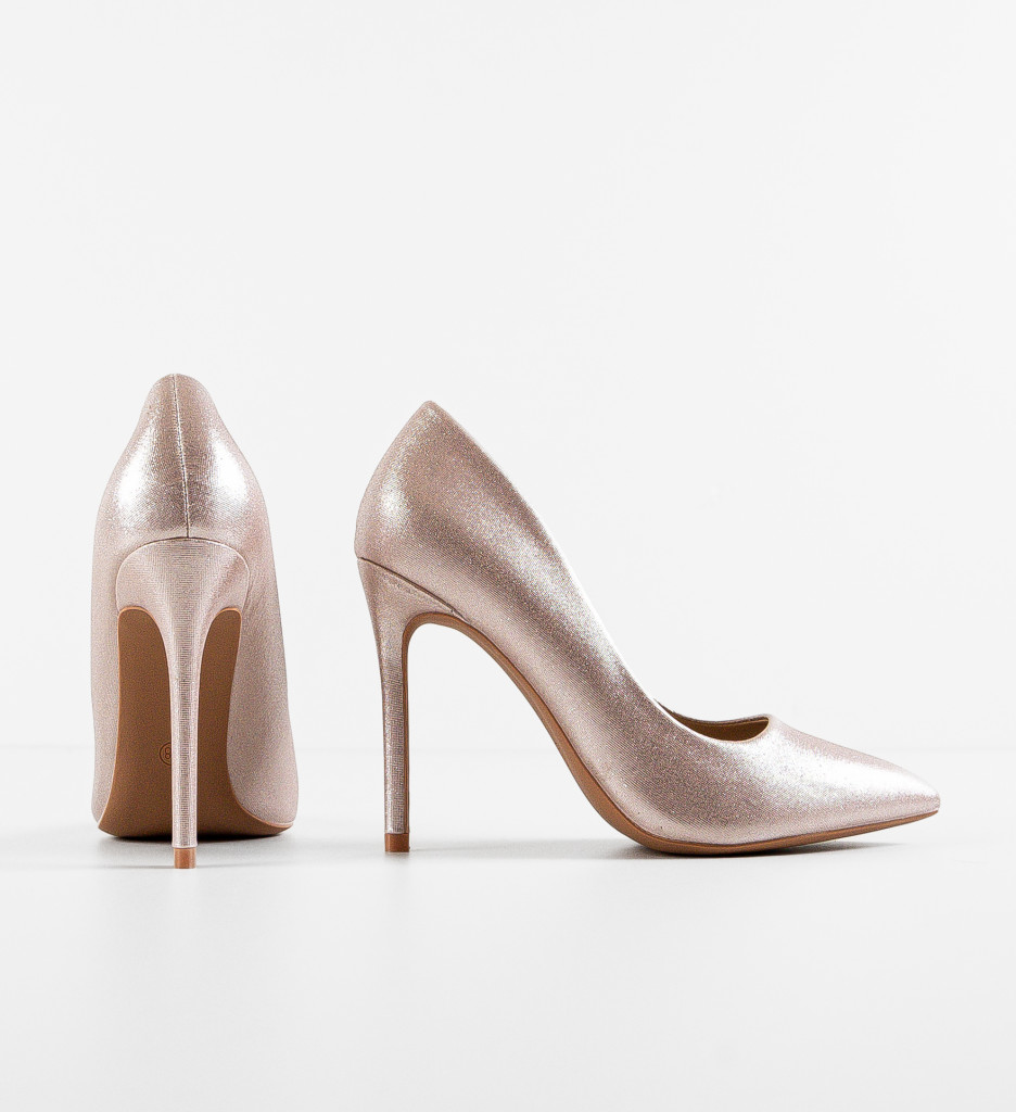 Pantofi cu toc Silica Roz - Eleganță și Stil - imagine 7