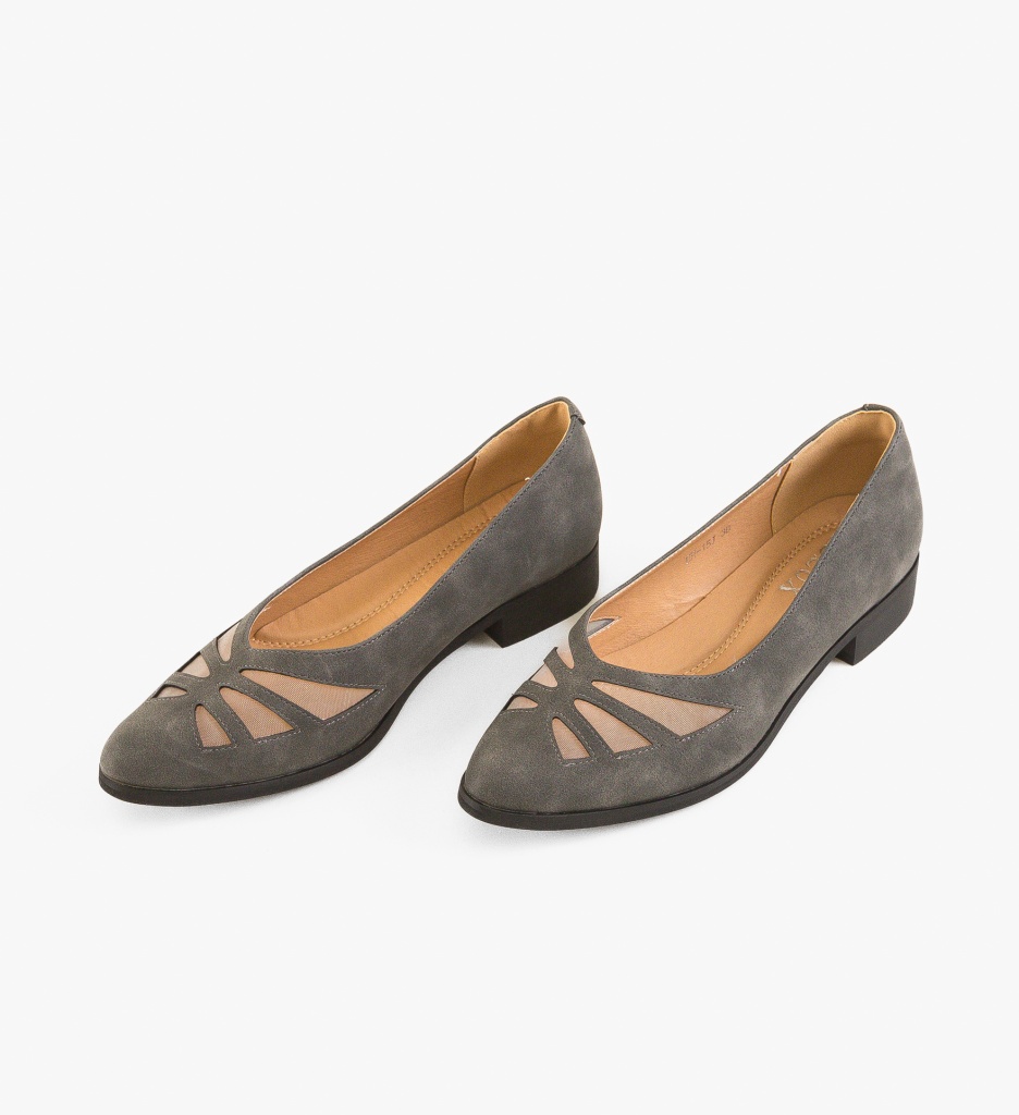 Balerini Laure Gri - Confort și Eleganță Zilnică - imagine 5