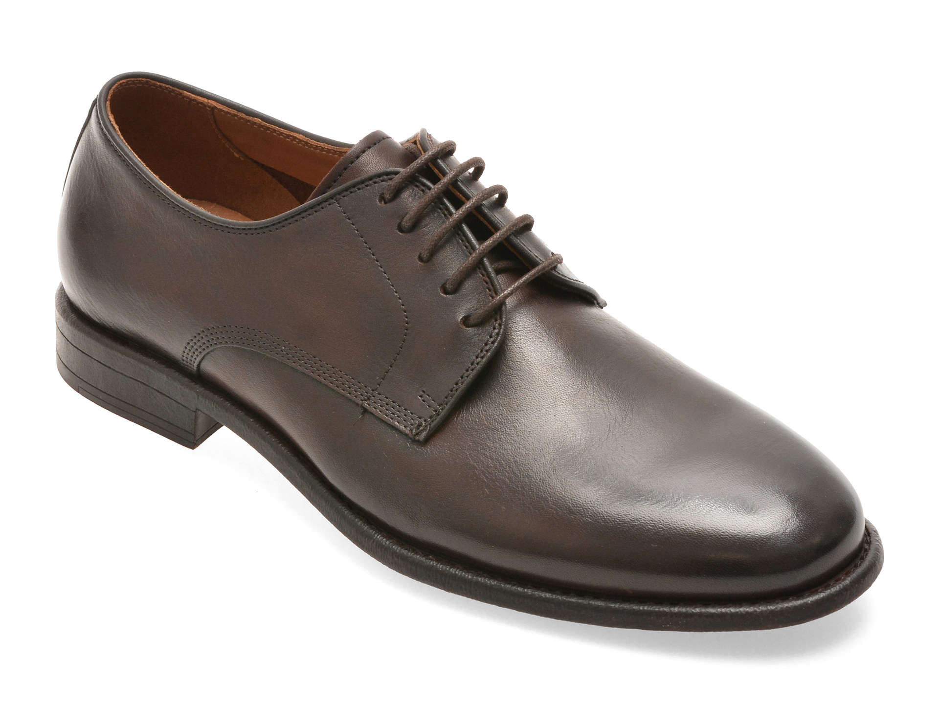 Pantofi Epica Maro Piele Naturală Eleganți