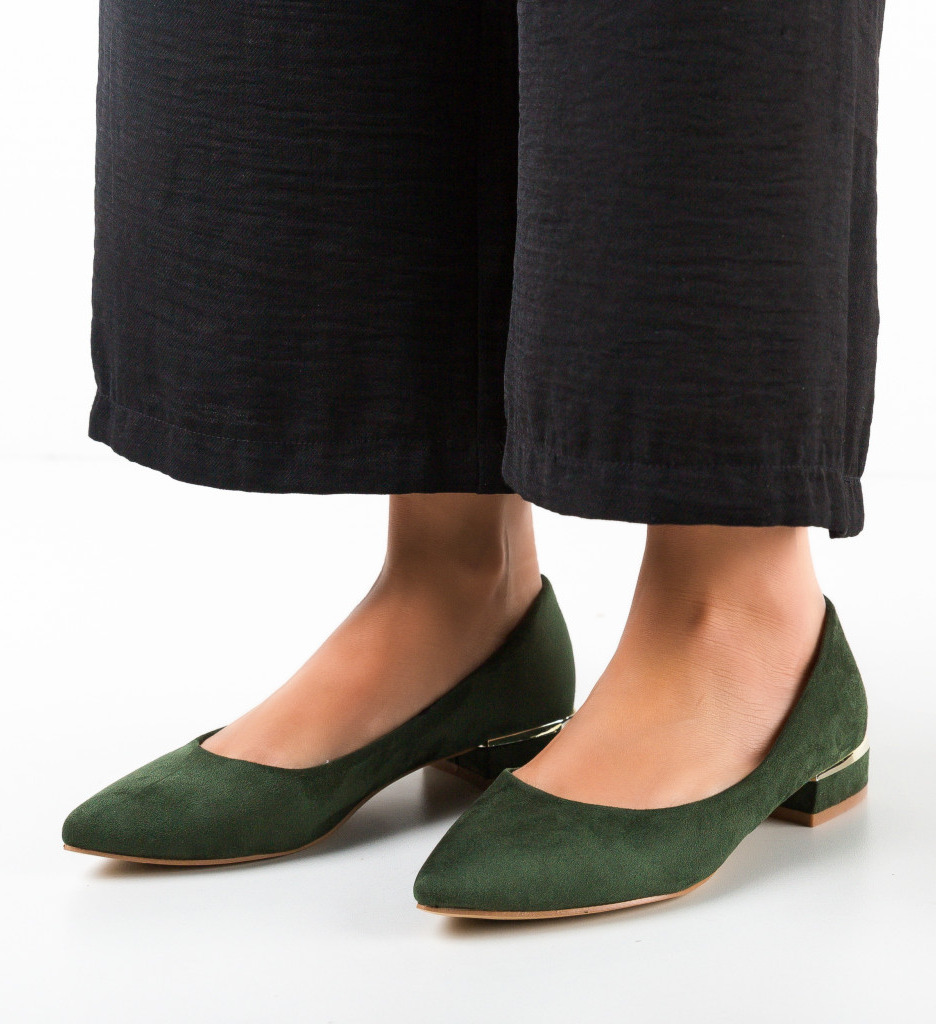 Pantofi dama Depere Verizi - Eleganță și Stil - imagine 4