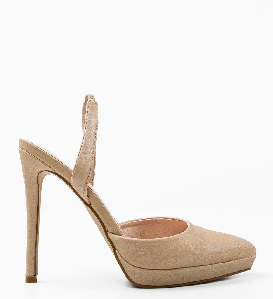 Pantofi Vergoossen Bej - Eleganță și Stil - imagine 4