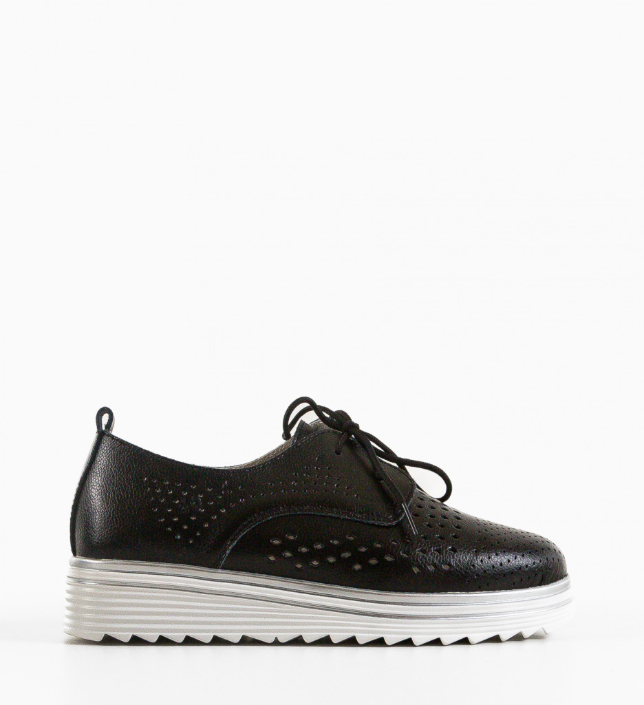 Pantofi Casual Tone Negri 2 - Confort și Stil - imagine 5