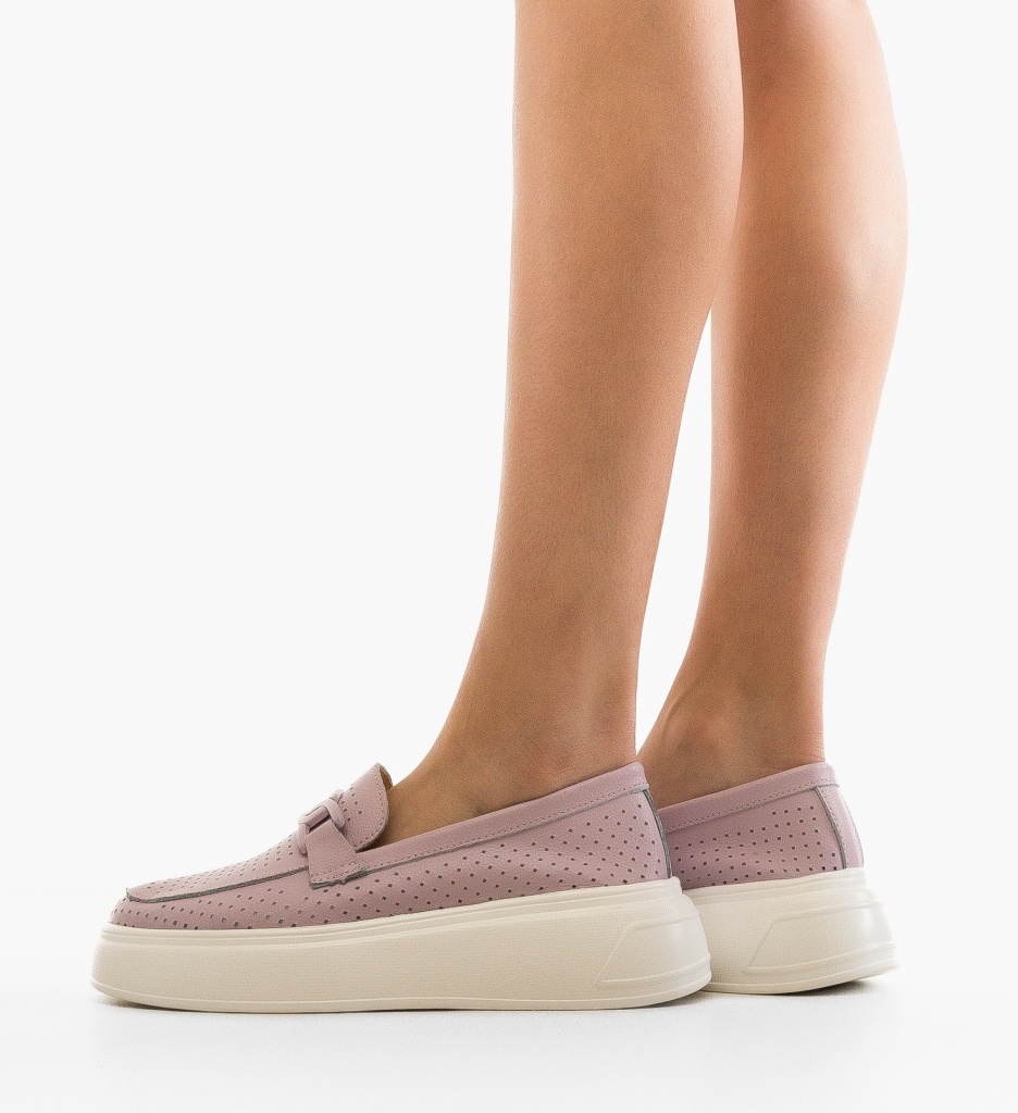 Pantofi Casual Lezzer Mov - Confort și Stil - imagine 2