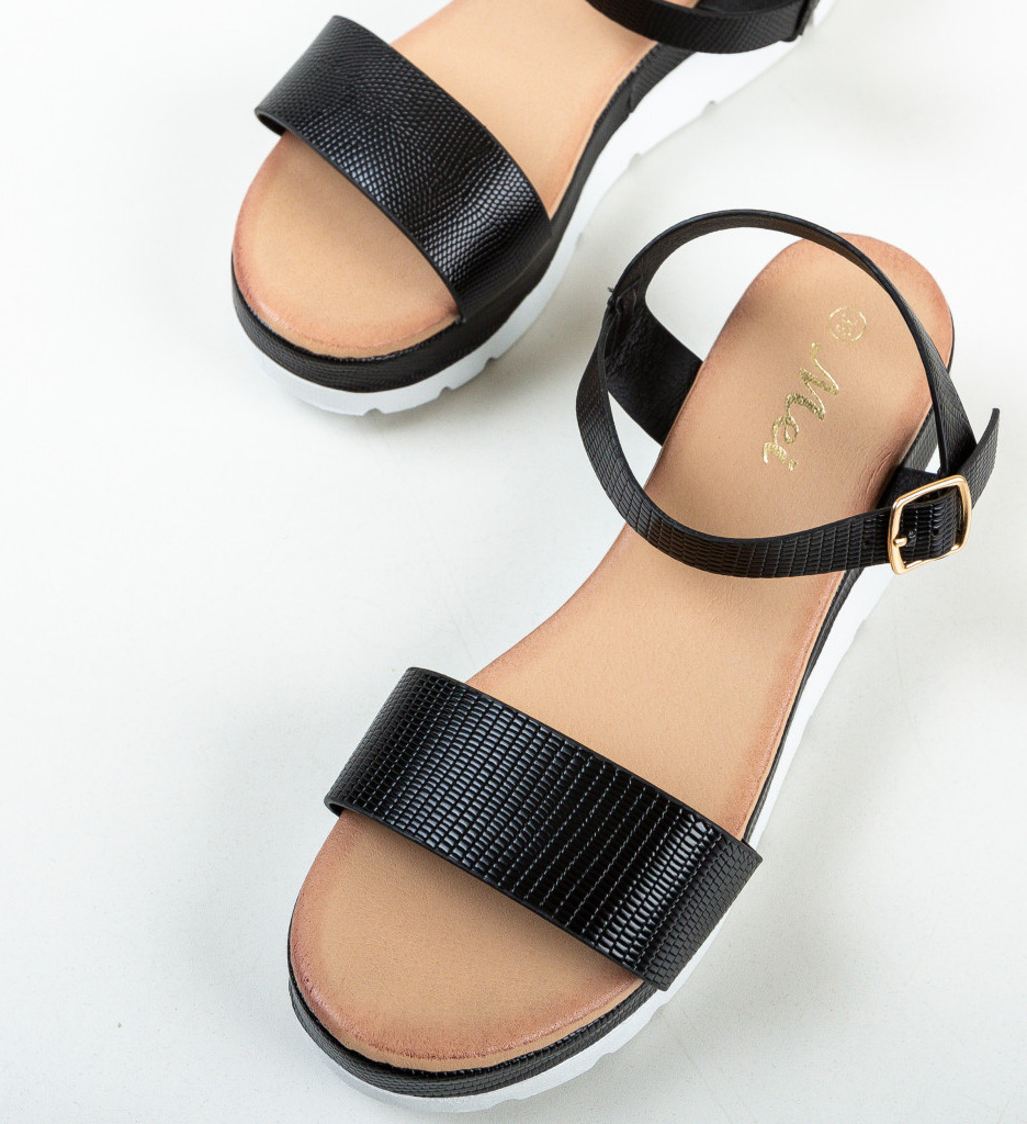 Platforme Hustan Negre | Stil și Confort - imagine 6