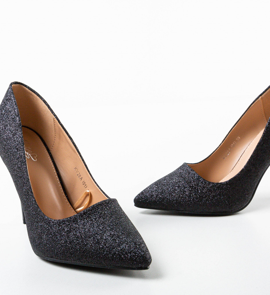 Pantofi Orta Negri cu Toc - Eleganță și Stil - imagine 10