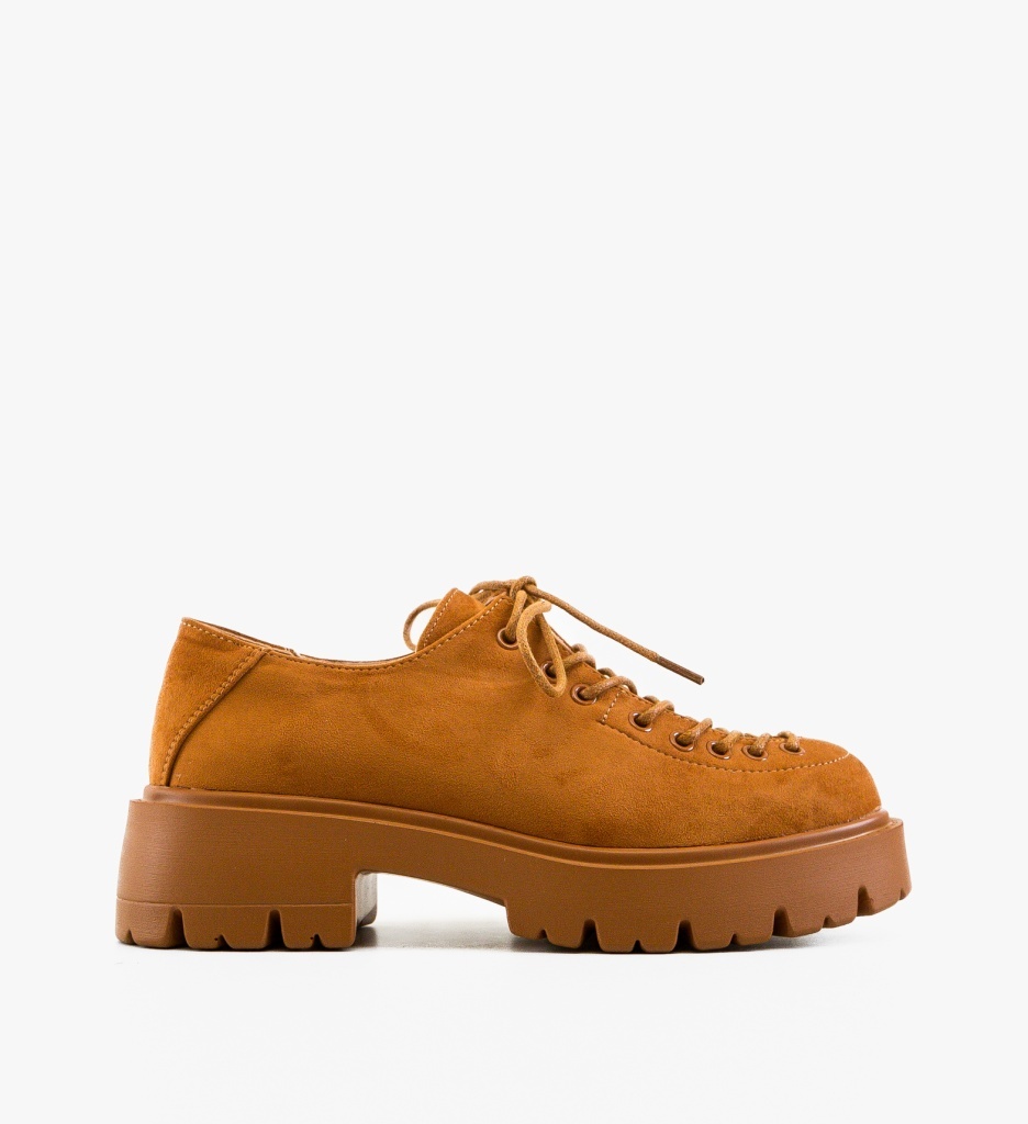 Pantofi Casual Berabe Camel - Eleganță și Confort - imagine 6