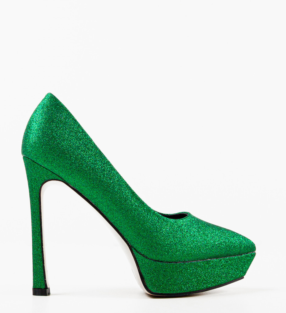 Pantofi Herman Verzi cu Toc - Eleganță Remarcabilă - imagine 4