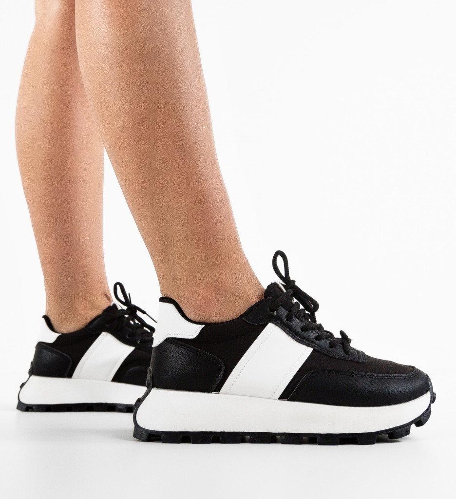 Sneakers Dama Feytong Negri | Confort și Stil